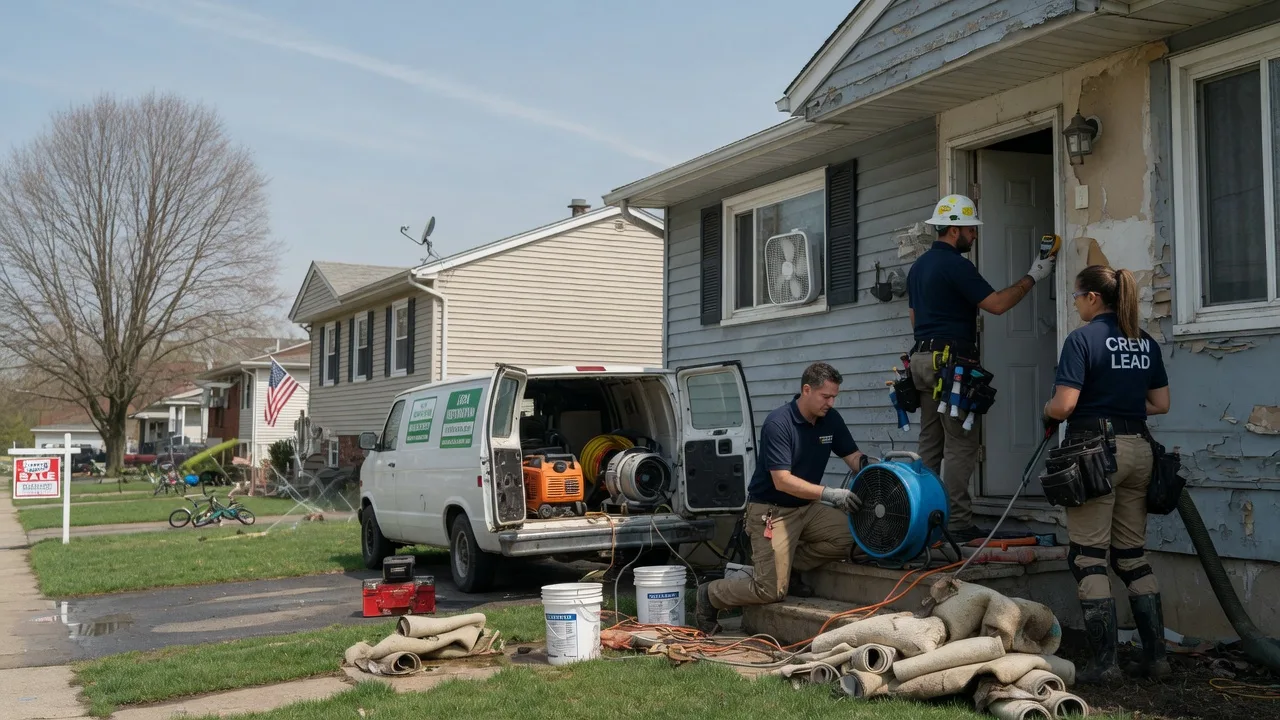 Flood Cleanup in Trout Lake, MI near me